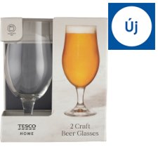 Tesco Home Craft Beer Glasses 2 pcs