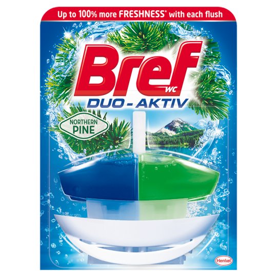 Bref Duo Aktiv Pine Toilet Block 50 ml