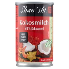 Shan'shi kókusztej 78% kókusztartalommal 165 ml