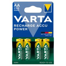 Varta Recharge Accu Power AA HR6 1,2 V újratölthető cella 4 db