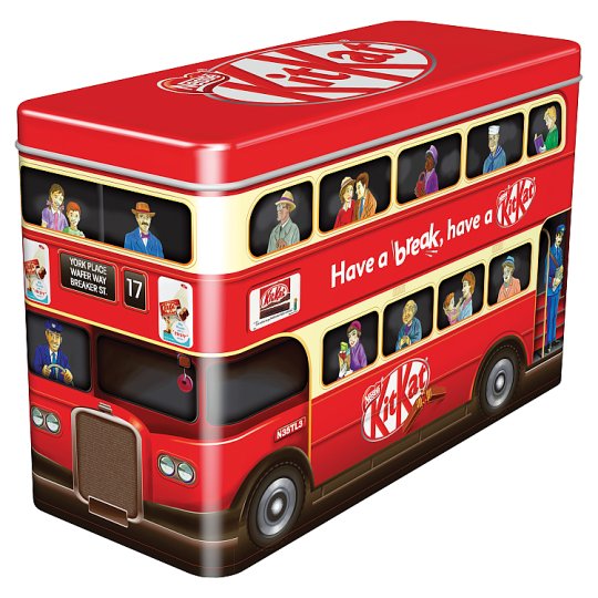 KitKat Busz ropogós ostya tejcsokoládéban 4 + 4 db 326 g