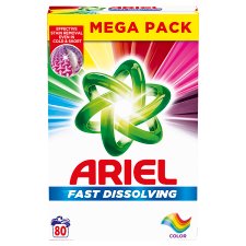 Ariel Washing Powder 4.4kg, 80 Washes, Color