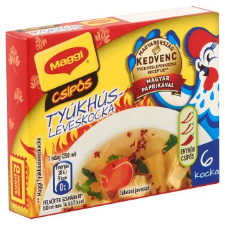 Maggi Csípős Tyúkhúsleveskocka 100 g