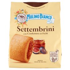 Mulino Bianco Settembrini fügével és fügelekvárral töltött omlós keksz 300 g