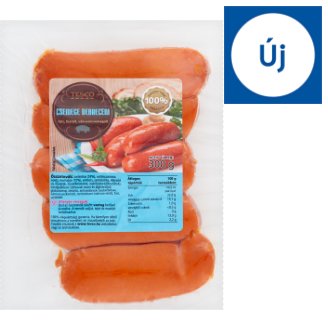 Tesco főtt, füstölt csemege debreceni 300 g