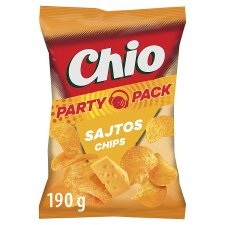 Chio Party Pack sajtos burgonyachips 190 g