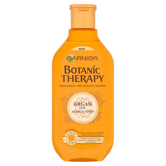 Garnier Botanic Therapy Argan Oil & Camelia Extract sampon normál és száraz, fénytelen hajra 400 ml