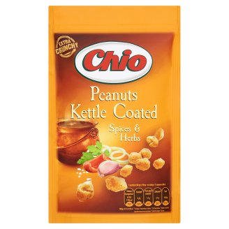 Chio Kettle Coated földimogyoró pikáns zöldfűszeres ízű ropogós tésztabundában 100 g