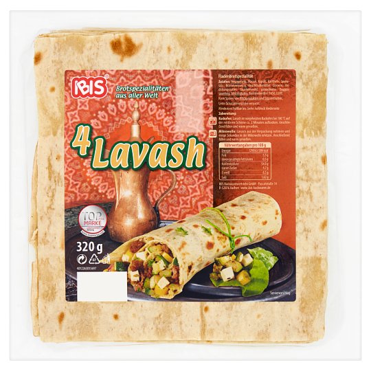 Ibis Lavash elősütött tésztalap 4 db 320 g