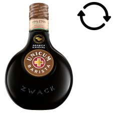 Zwack Unicum Barista gyógynövénylikőr arabica kávéval 34,5% 0,5 l