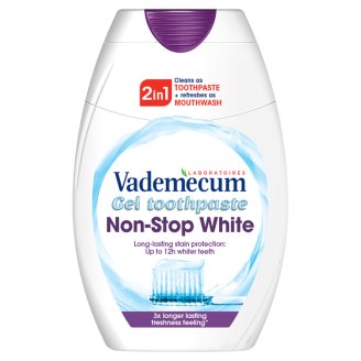 Vademecum Fogkrém 2in1 Non Stop White 75 ml