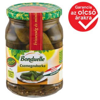 Bonduelle csemegeuborka 3-6 cm 550 g