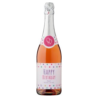 Happy Birthday Kunsági félédes rosé gyöngyözőbor 10% 0,75 l