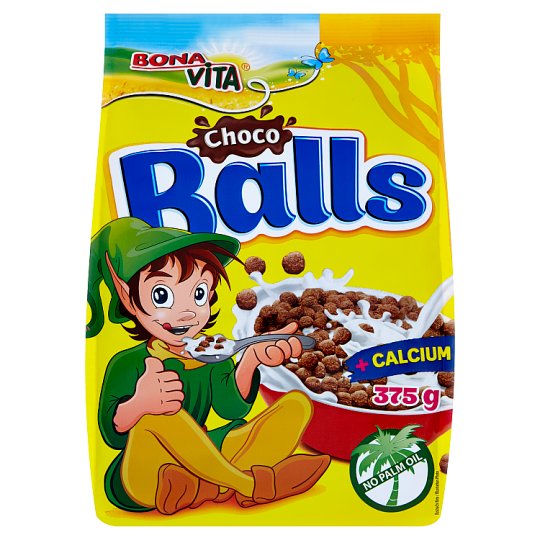 Bona Vita Choco Balls kakaó ízű gabonagolyó 375 g