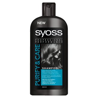 Syoss Purify & Care sampon zsíros hajtövekre és száraz hajvégekre 500 ml