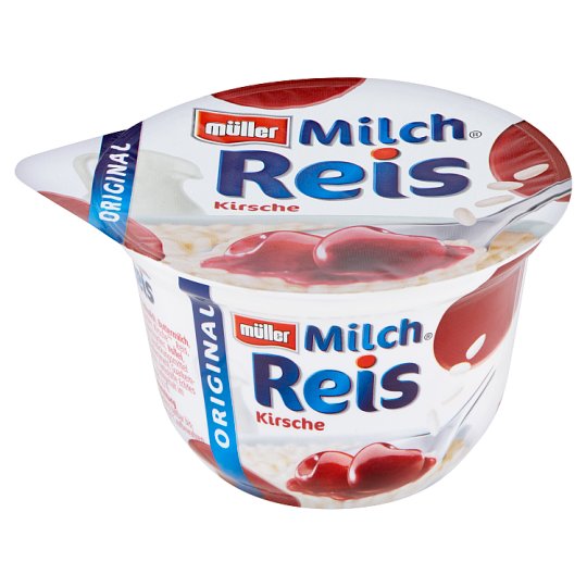 Müller Original tejberizs desszert meggy öntettel 200 g