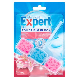 Go for Expert Floral Toilet Rim Block 45 g
