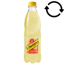 Schweppes Citrus Mix Citrus-Flavoured Carbonated Soft Drink with Sugar and Sweeteners 0,5 l