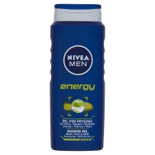 NIVEA MEN Energy tusfürdő tusoláshoz, arc- és hajmosáshoz 500 ml
