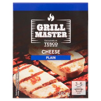 Tesco Grill zsíros, félkemény grillezésre szánt sajt 240 g