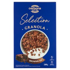 Cerbona Selection brownie ízű granola 280 g