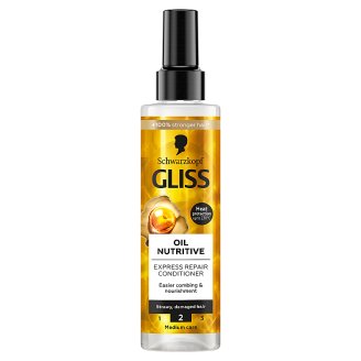 Gliss Kur hajregeneráló balzsam Express Repair - Tápláló olaj 200 ml
