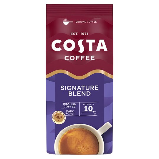 Costa Coffee Signature Blend Dark Roast Roasted Ground Coffee 200 g