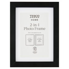 Tesco Home 2 in 1 fekete képkeret