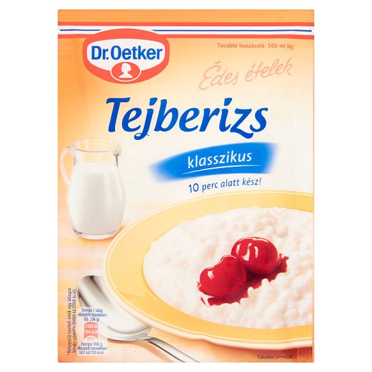 Dr. Oetker Édes Ételek klasszikus tejberizs alappor 125 g