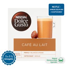 NESCAFÉ Dolce Gusto Café au Lait tejes kávékapszula 16 db/16 csésze 160 g