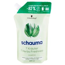 Schauma 7 Gyógynövény sampon utántöltő 800 ml