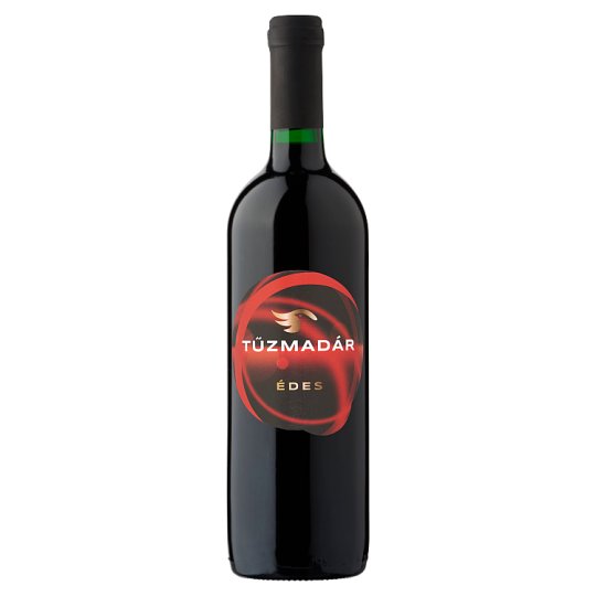Tűzmadár édes vörös tájbor 10% 0,75 l