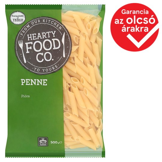 Hearty Food Co. penne tojás nélküli száraztészta 500 g