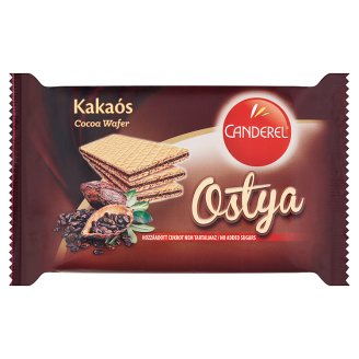Canderel kakaós krémmel töltött ostya édesítőszerrel 40 g