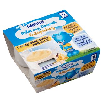 Nestlé vaníliás ízű babapuding 6 hónapos kortól 4 x 100 g