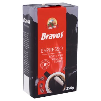 Bravos Espresso őrölt pörkölt kávé 250 g
