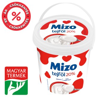 Mizo tejföl 20% 800 g