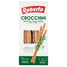 Roberto Crocchini kenyérrudak pálmaolajjal és rozmaringgal 250 g
