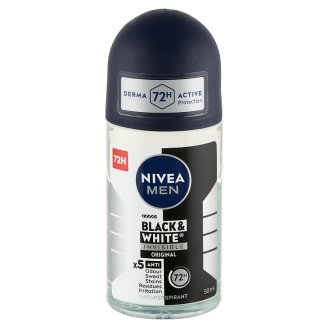 NIVEA MEN Black & White Invisible Original izzadásgátló golyós dezodor 50 ml