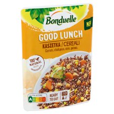Bonduelle Good Lunch sárgarépa, csicseriborsó, kukorica és quinoa keveréke olívaolajjal 250 g