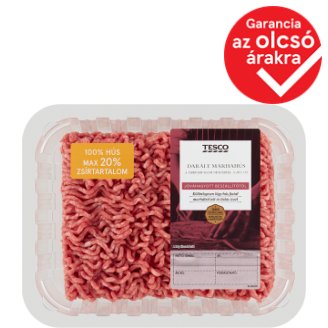 Tesco darált marhahús 20% zsírtartalommal 0,500 kg