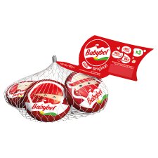 Babybel Mini Original zsíros félkemény sajt viaszbevonatban 3 x 20 g (60 g)