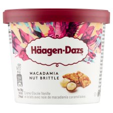 Häagen-Dazs Vanília Vanilla Flavored Ice Cream with Macadamia Nuts 95 ml