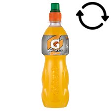 Gatorade Non-Carbonated Orange-Flavoured Sports Drink with Sugar and Sweeteners 500 ml