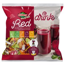 Eisberg Red Drink friss, mosott saláta- és zöldségkeverék ízletes smoothie készítéséhez 160 g