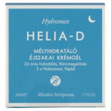 Helia-D Hydramax mélyhidratáló éjszakai krémgél minden bőrtípusra 50 ml 