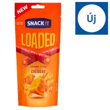 Snack It Loaded cabanossi cheddar töltelékkel 95 g