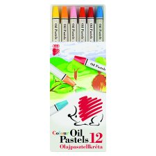 ICO Coloured Oil Pastels 12 pcs