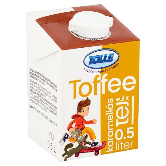 Tolle Toffee UHT zsírszegény karamellás tej 0,5 l