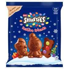 Smarties Festive Friends Filled Milk Chocolate with Milk Chocolate Dragee 65 g